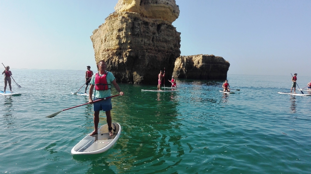 SUP Sea Caves Tour - SUP and Surfing