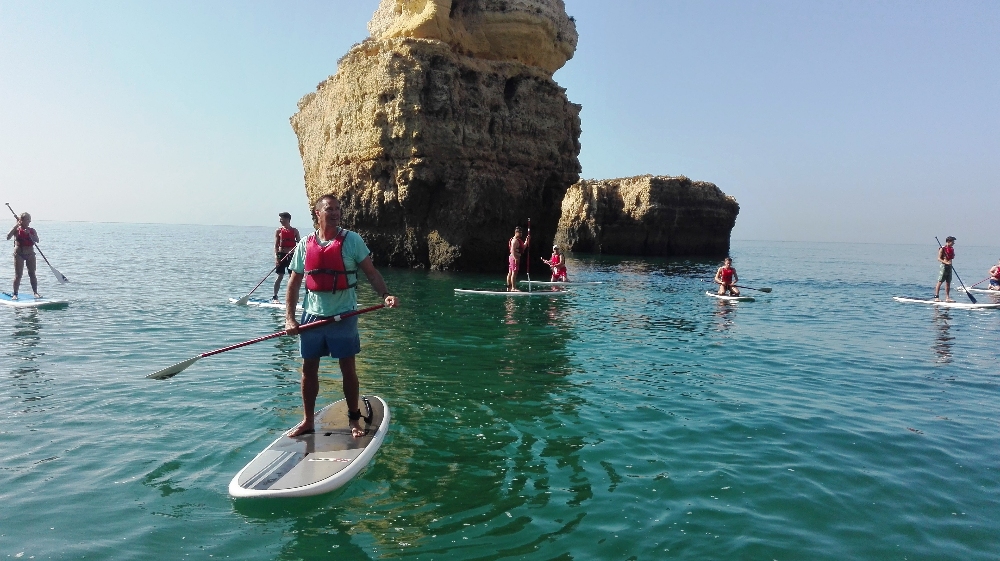 SUP Sea Caves Tour - SUP and Surfing - Albufeira