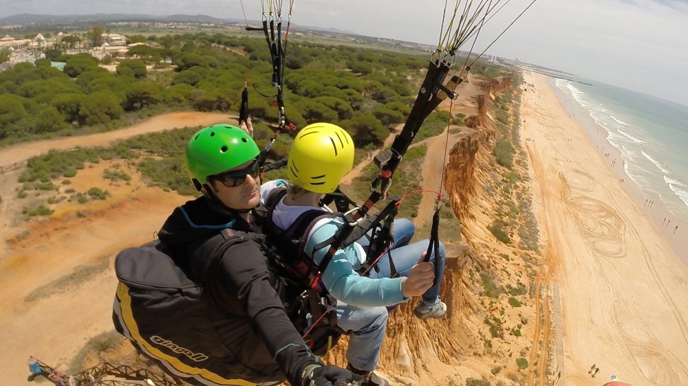 Paragliding experience in Vilamoura - In the Air - Vilamoura 